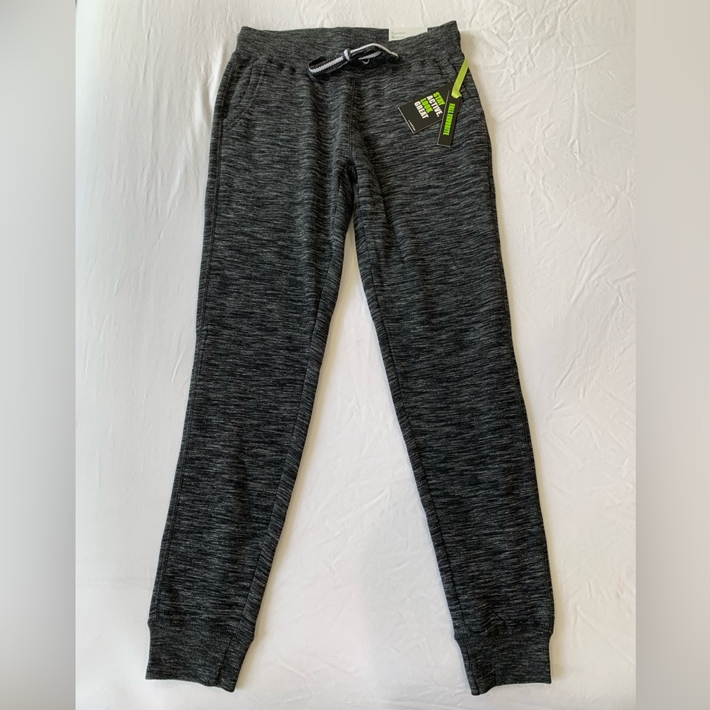 NWT 🔖 Love Me by Reflex Marble Black Joggers Size Medium